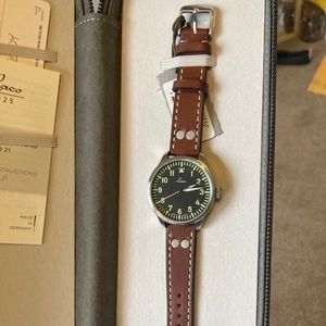 Laco 21 automatic watch NWT new in box